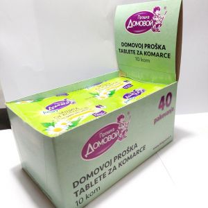 Domovoj tablete (BOX 40 blistera (400 kom.)) Bio-Family za suzbijanje komaraca za električni aparat