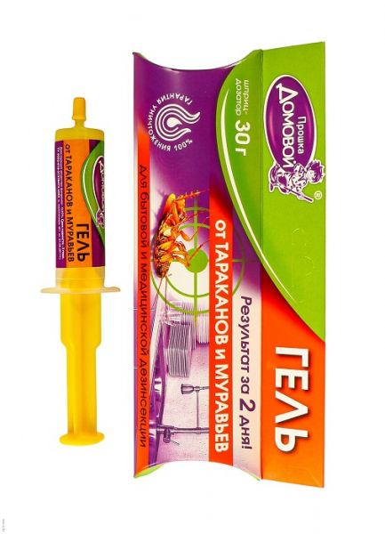 DOMOVOJ Gel za bubašvabe i mrave  u špricu od 30 g